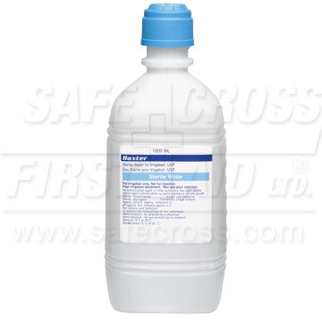 IRRIGATION SOLUTION, WATER, 1 L, STERILE