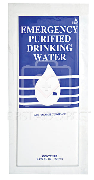 WATER, PURIFIED DRINKING, 125 mL