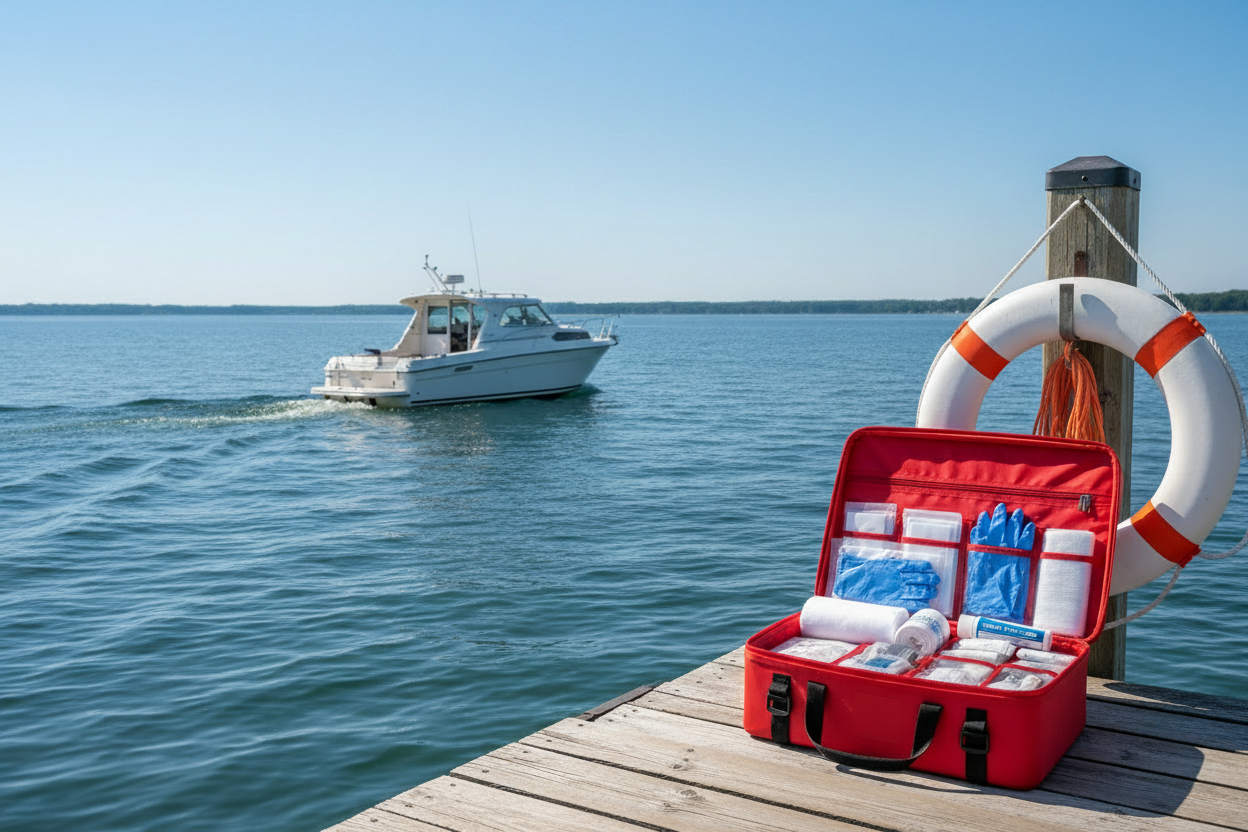 Boating and Marina First Aid: Essential Safety Supplies for Canadian Boaters and Marina Operators
