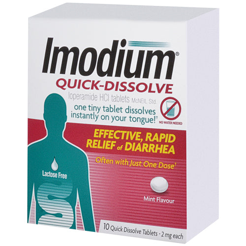 IMMODIUM QUICK DISSOLVE 10/BOX