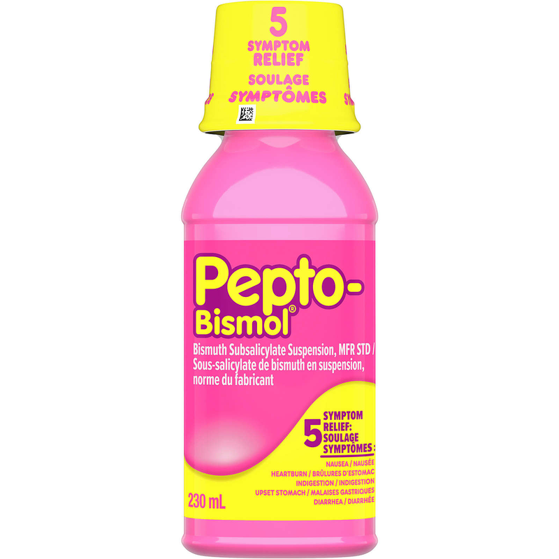 PEPTO BISMOL LIQUID 230 mL/BOTTLE