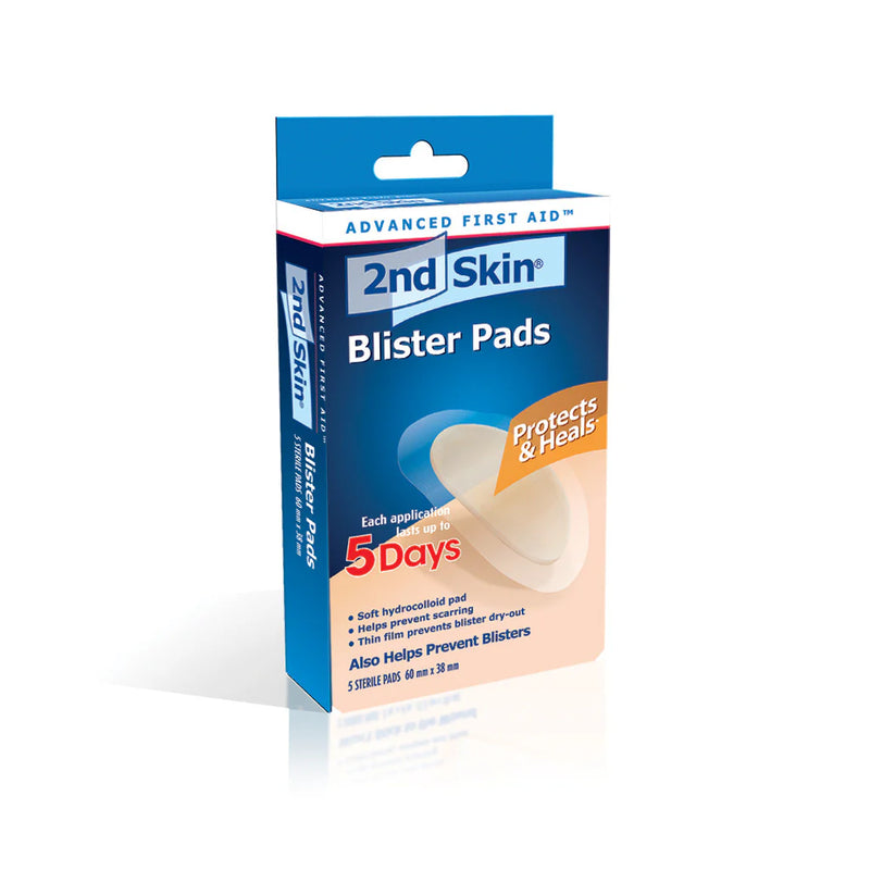 2ND SKIN BLISTER PADS - 5/BOX