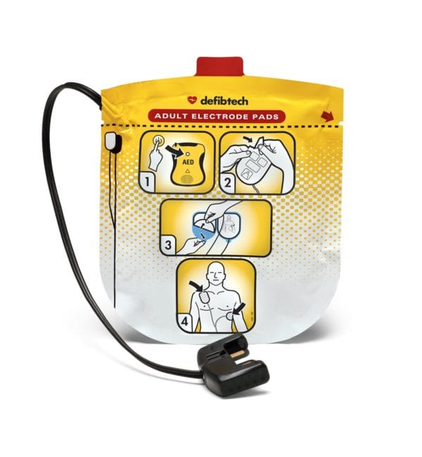 DEFIBTECH LIFELINE AED ADULT PADS