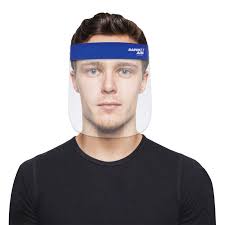 FACE SHIELD VENTED FOAM 24 X 36cm - 24 PER PACK