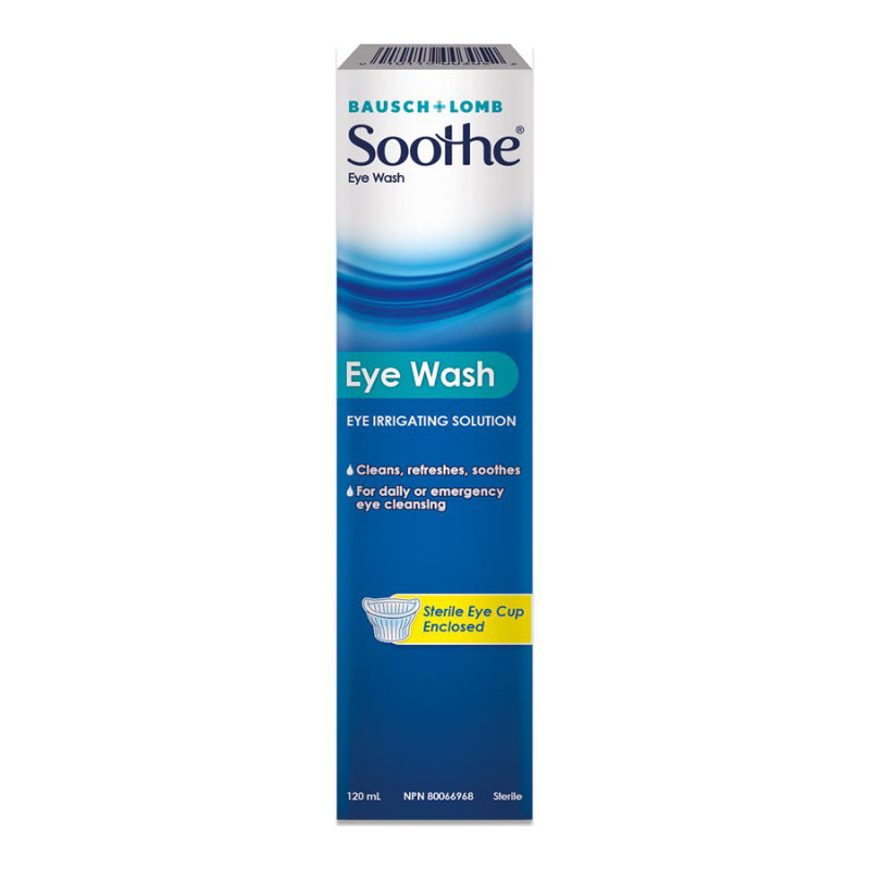 Bausch + Lomb Soothe Eye Wash 120ml