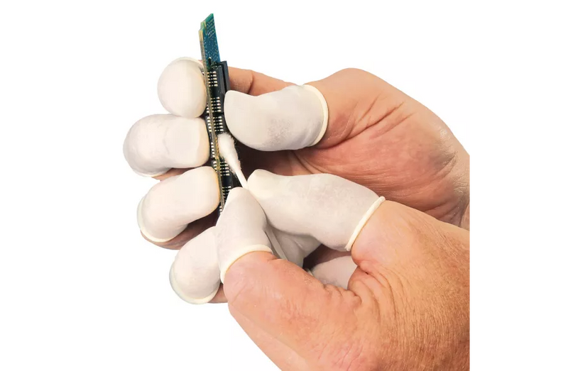 Latex Finger Cots – Powder-Free Extra-Large 288/Box