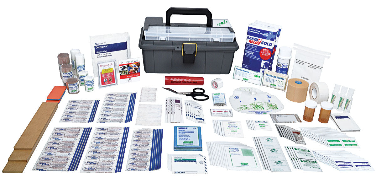 Athletic First Aid Kit Standard | Plastic Utility Box — First Aid Direct