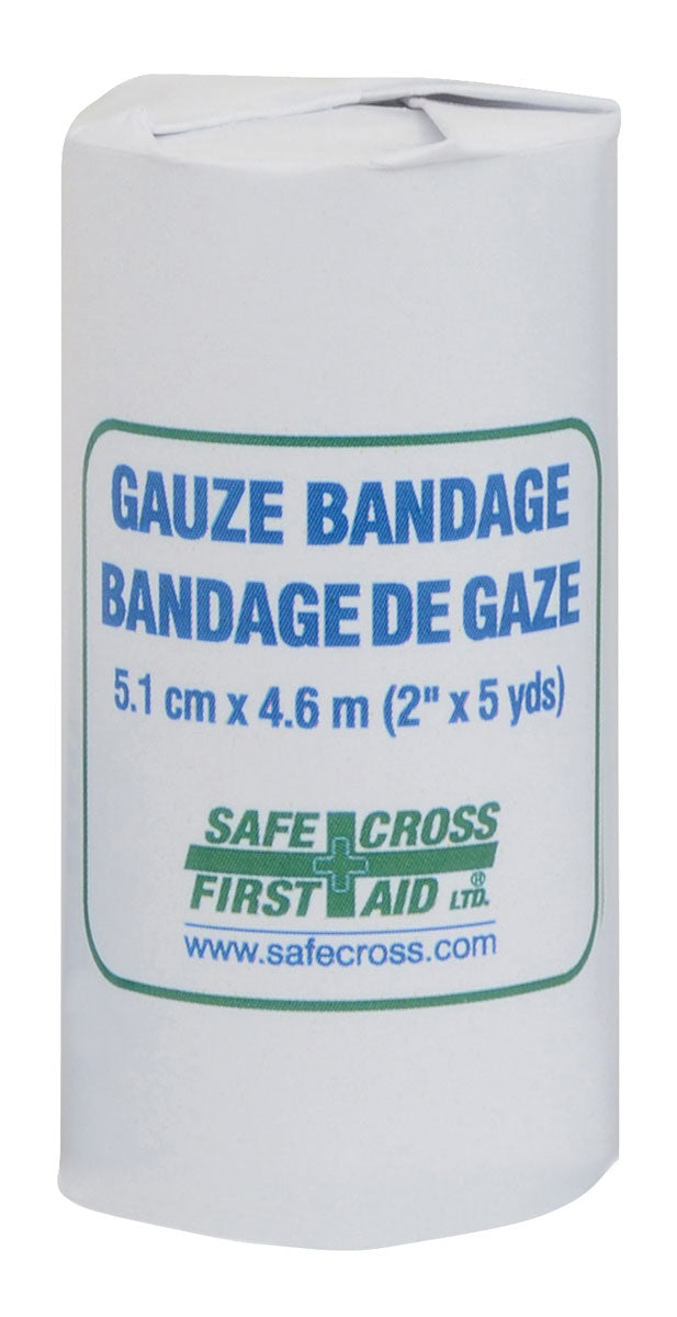 GAUZE BANDAGE ROLL - 5.1 cm x 4.6 m EACH