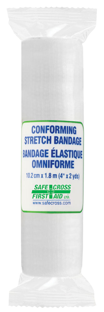 CONFORMING STRETCH BANDAGE - 10.2 cm x 1.8 m EACH