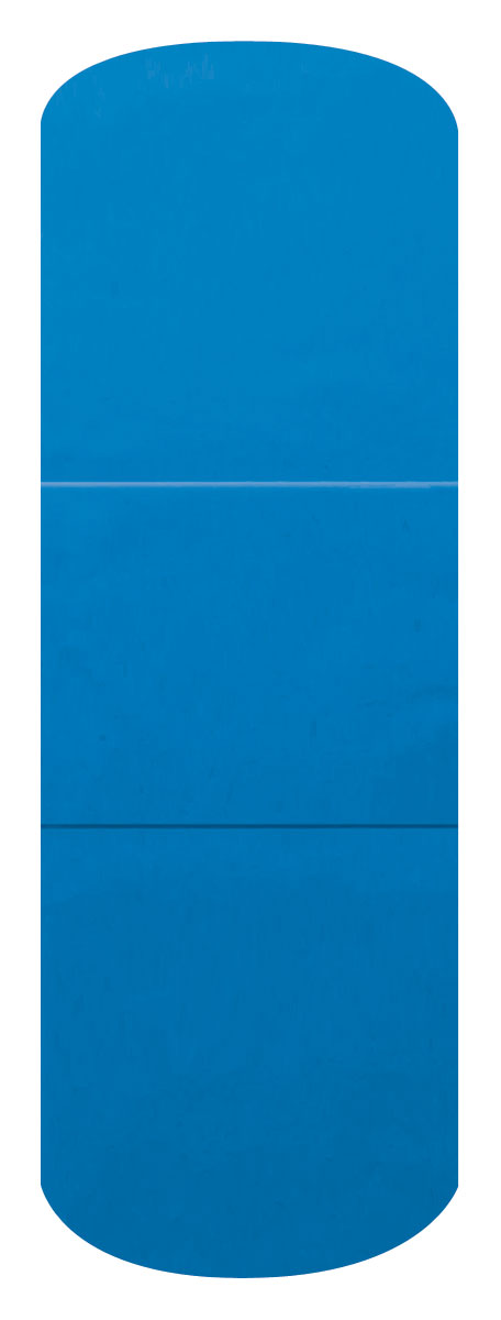 PLASTIC DETECTABLE BANDAGES - 2.5 x 7.6 cm 100/BOX