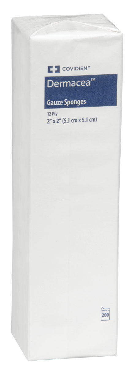 GAUZE SPONGES - 5.1 x 5.1 cm 12-PLY 200/BOX