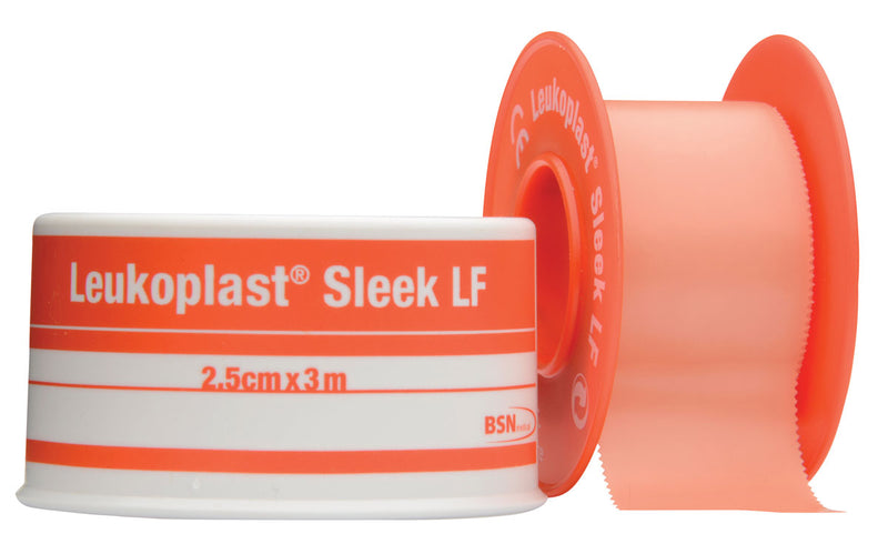 LEUKOPLAST PLASTIC WATERPROOF TAPE - 2.5 cm x 3 m SPOOLED