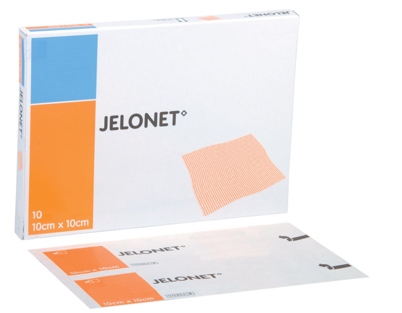 JELONET PARAFFIN GAUZE DRESSINGS - 10.2 x 10.2 cm 10/BOX