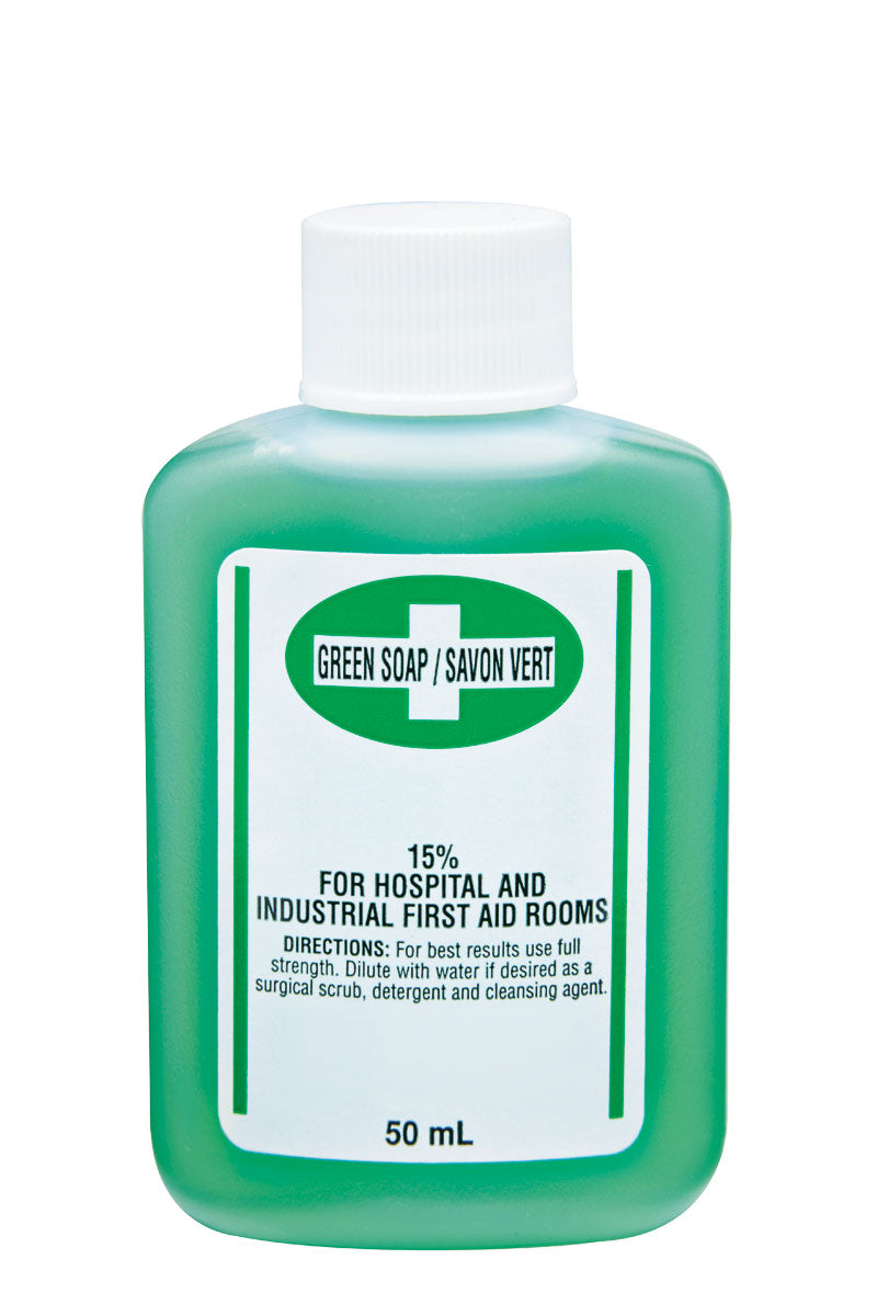 GREEN SOAP ANTISEPTIC CLEANSER - 50 mL/BOTTLE