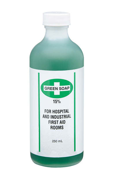 GREEN SOAP ANTISEPTIC CLEANSER - 250 mL/BOTTLE