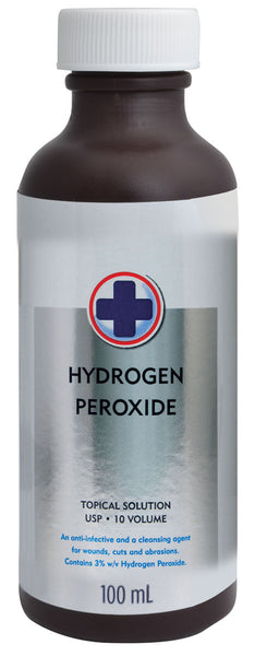 HYDROGEN PEROXIDE - 100 mL/BOTTLE