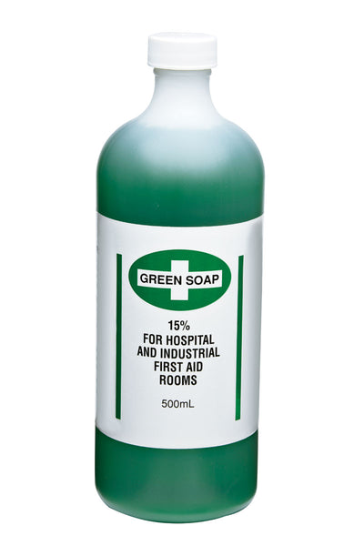 GREEN SOAP ANTISEPTIC CLEANSER - 500 mL/BOTTLE