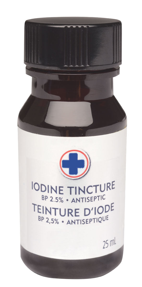 IODINE TOPICAL ANTISEPTIC - 2.5%  25 mL/BOTTLE