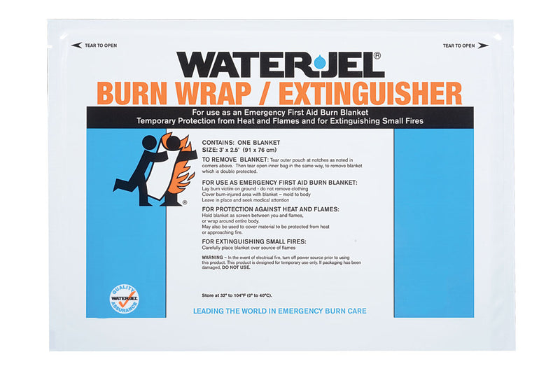 Water-Jel Burn Wrap/Extinguisher 76.2 x 91.4 cm Pouch