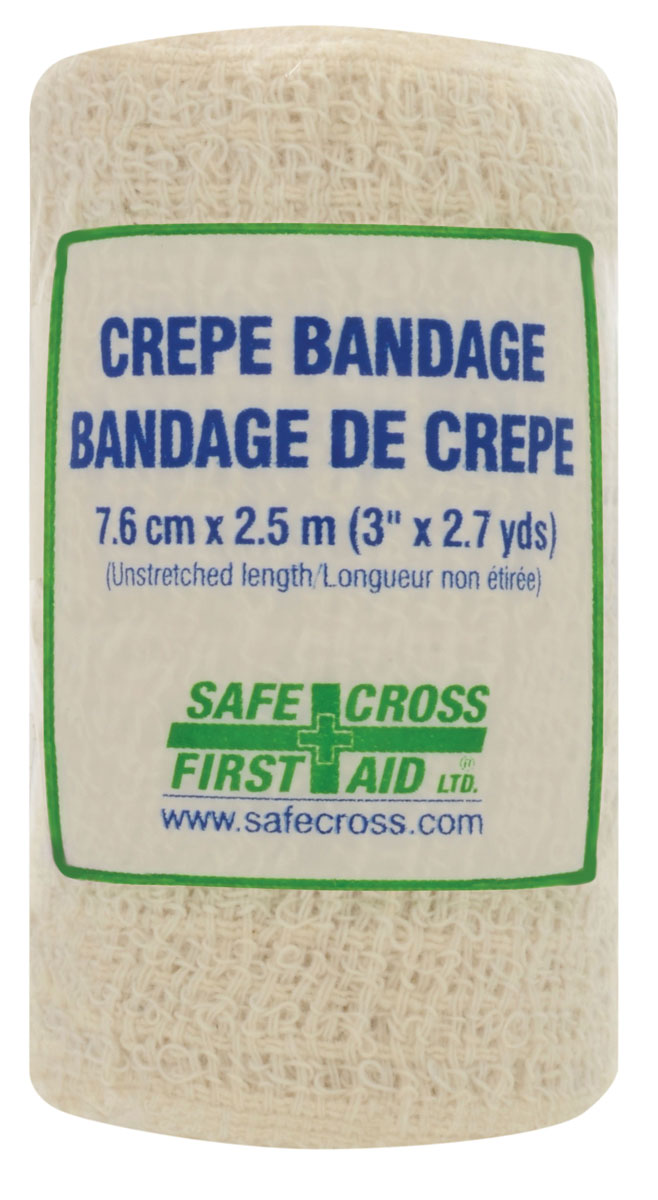 CREPE ROLLER BANDAGE - 7.6 cm x 2.5 m