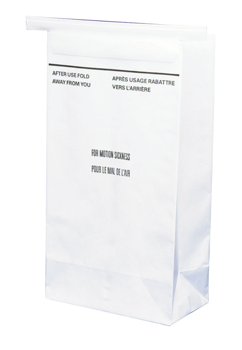 MOTION SICKNESS/EMESIS BAG - 11.4 x 21.6 cm