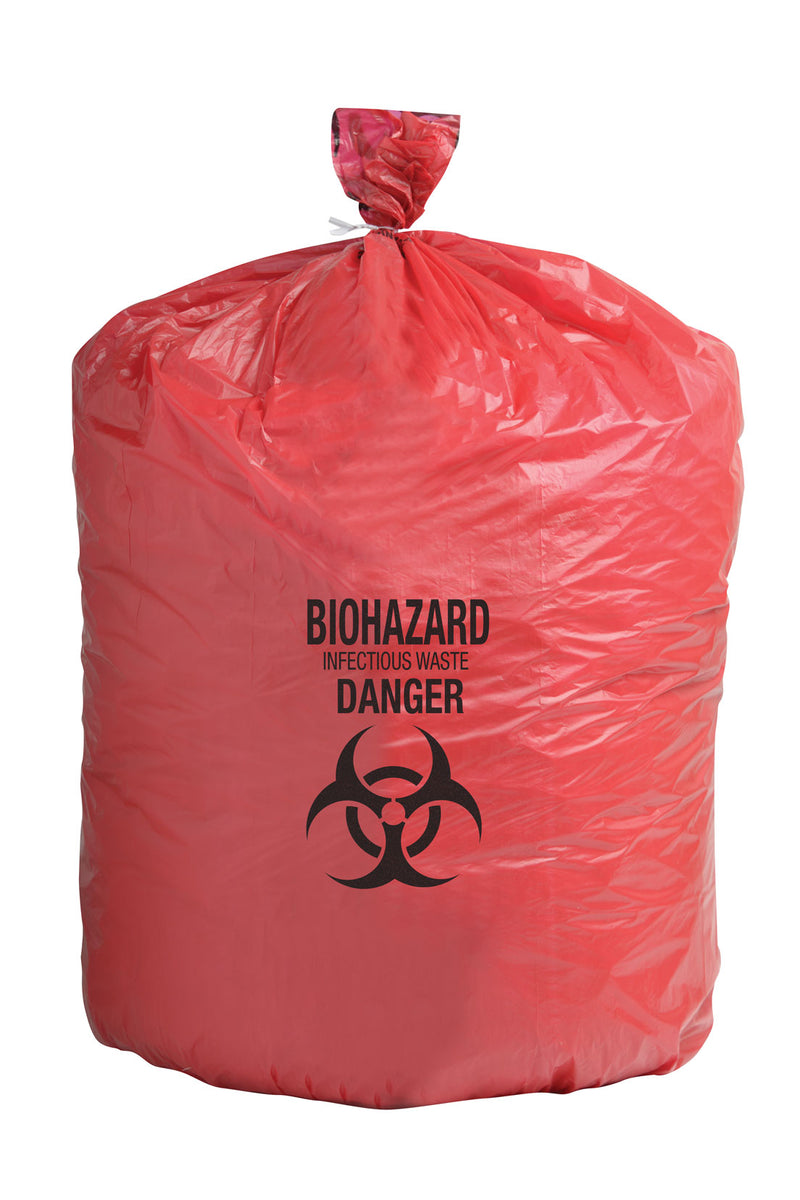 INFECTIOUS WASTE BAGS - 61 x 81.3 cm 500/CASE