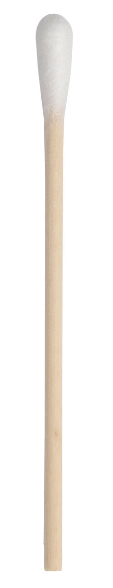 COTTON TIPPED APPLICATORS - SINGLE-END 7.6cm 100/CLEAR PLASTIC VIAL