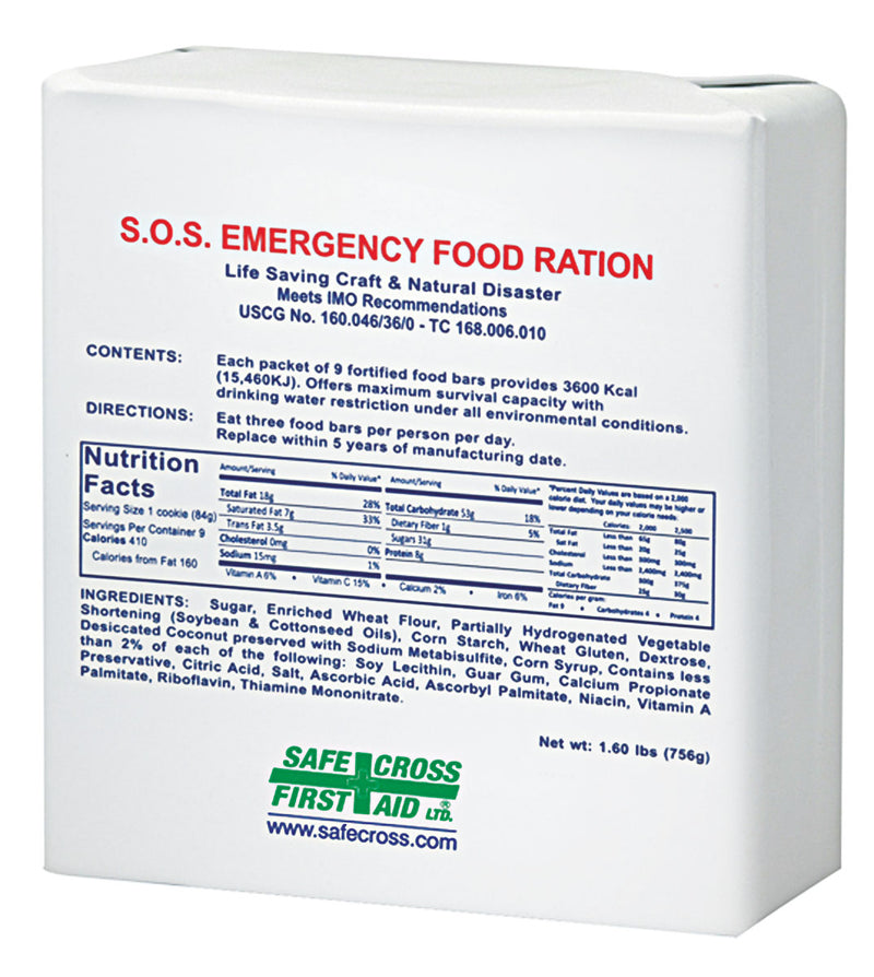 FOOD RATIONS -  9 SERVINGS