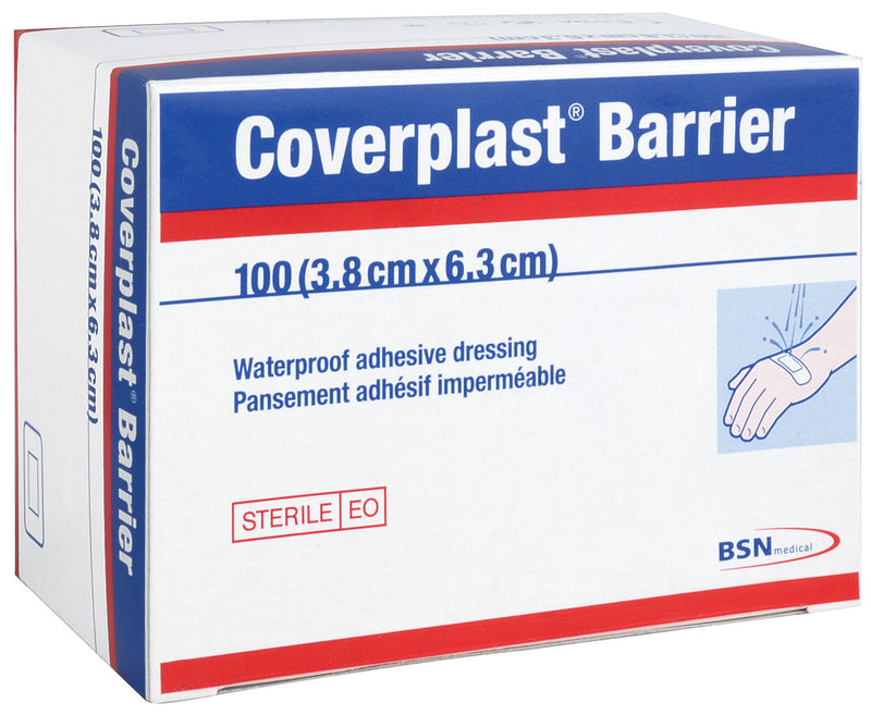 LEUKOPLAST BARRIER DRESSINGS - 3.8 x 6.3 cm 100/BOX