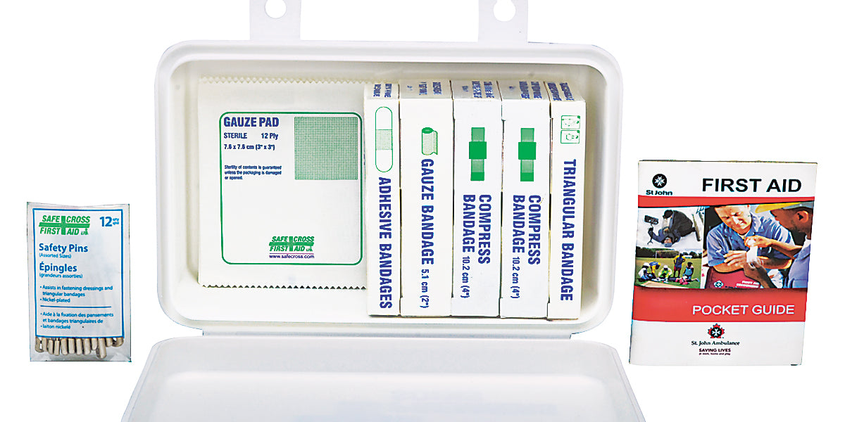 Ontario Section 8 First Aid Kit 1 to 5 Workers | Plastic — First Aid Direct