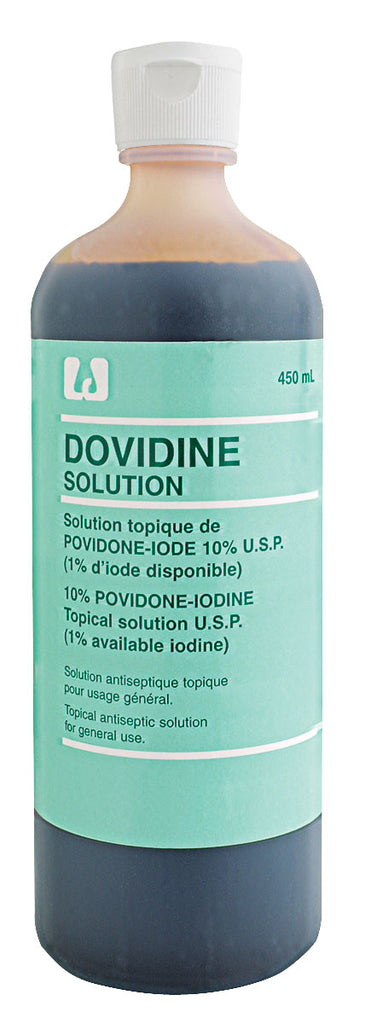 POVIDONE - IODINE ANTISEPTIC SOLUTION - 10% - 450 mL/BOTTLE