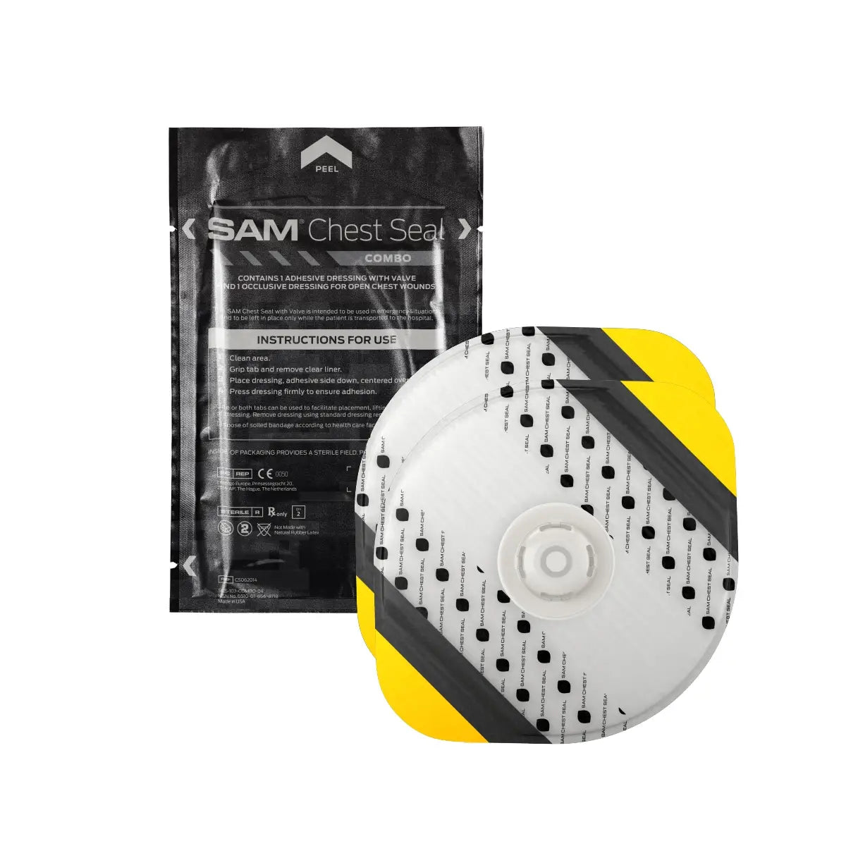 SAM Chest Seal Combo Pack — First Aid Direct