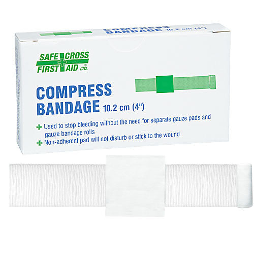COMPRESS BANDAGE - 10.2 x 10.2 cm 1/BOX