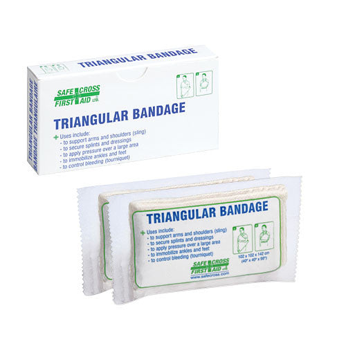TRIANGULAR BANDAGE - COMPRESSED 2/BOX