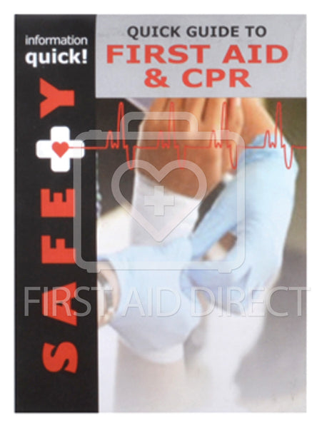 QUICK BOOKS, GUIDE TO FIRST AID & CPR, SMALL