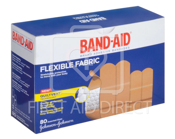 BAND-AID BRAND, FABRIC BANDAGES, ASSORTED, 80's