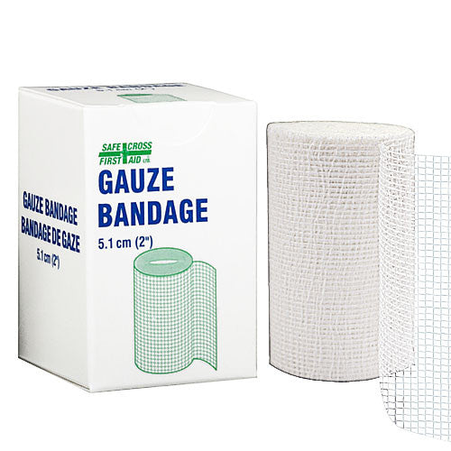 GAUZE BANDAGE ROLL, 5.1 cm x 9.1 m, 1's