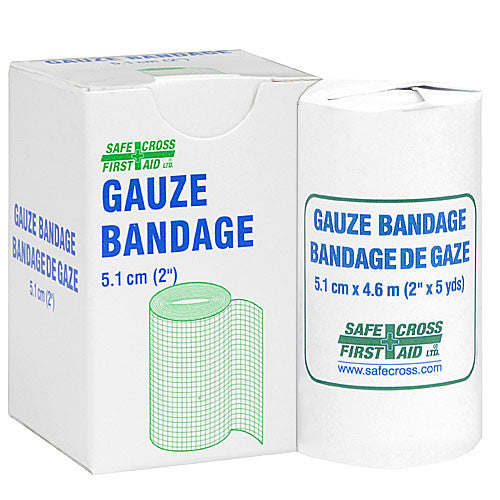 GAUZE BANDAGE ROLL, 5.1 cm x 4.6 m, 1's