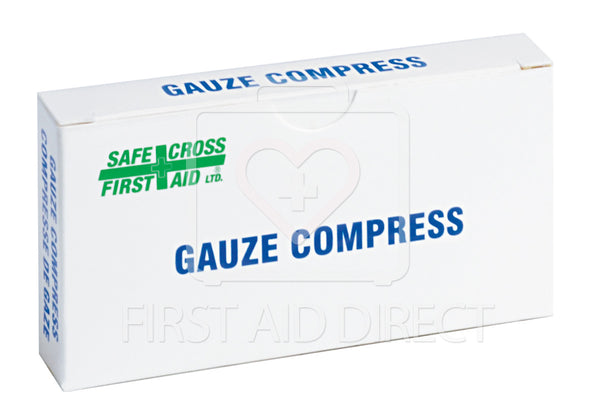 GAUZE COMPRESS, 91.4 x 91.4 cm, 1's