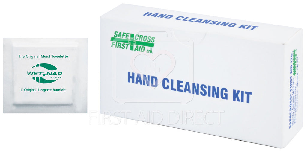 HAND CLEANSING MOIST TOWELETTES, 12's