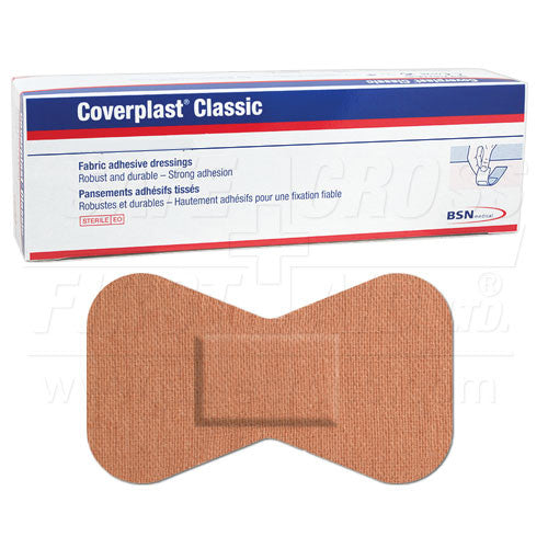 LEUKOPLAST FABRIC BANDAGES - FINGERTIP LARGE 4.4 x 7.2 cm 100/BOX