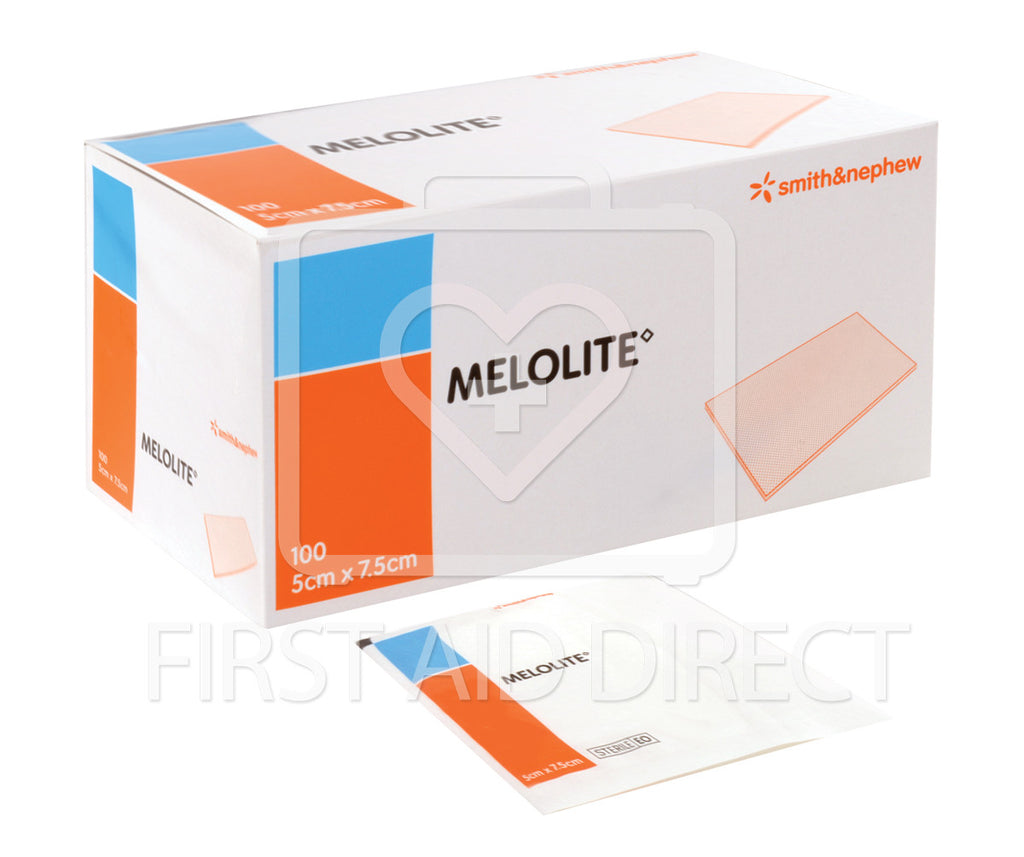 MELOLITE, LOW-ADHERENT DRESSINGS, 5.1 x 7.6 cm, 100's, STERILE
