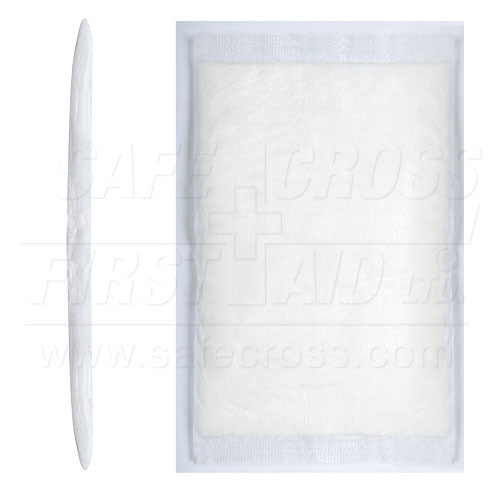 ABDOMINAL-COMBINE PAD - 12.7 x 22.9 cm STERILE