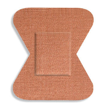 FABRIC BANDAGES, FINGERTIP SMALL, 4.4 x 5.1 cm, HEAVYWEIGHT, 5000's