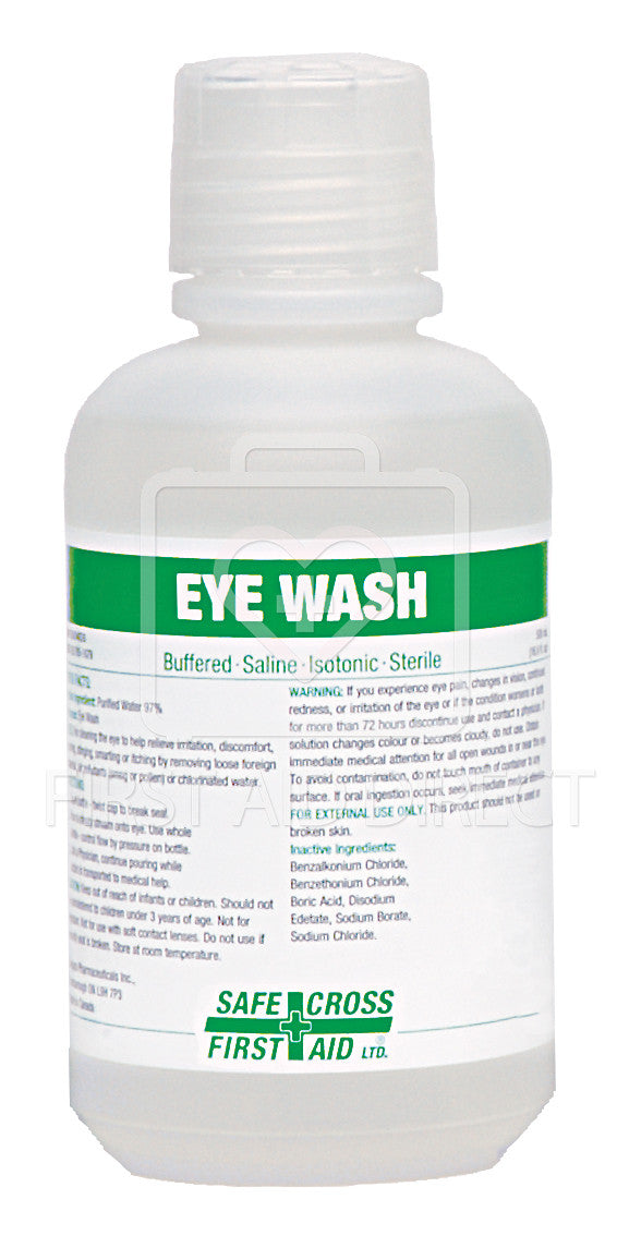 EYE WASH SOLUTION - 500 mL - First Aid Direct