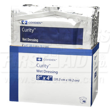 WATER WET DRESSINGS - 10.2 x 20.3 cm 2/PK 24/BOX STERILE