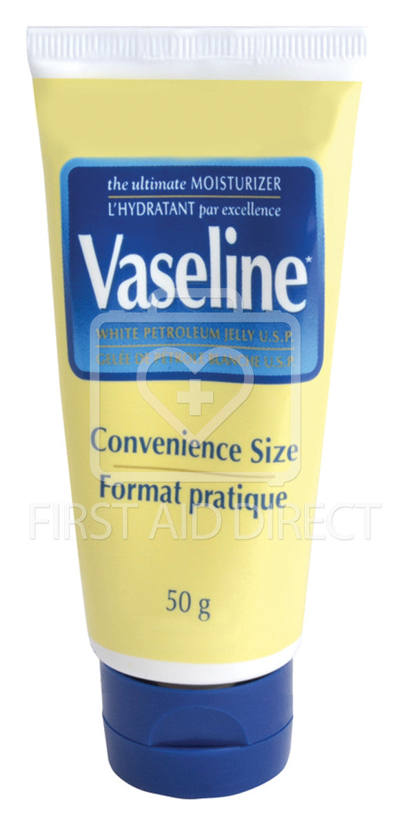 VASELINE, WHITE PETROLEUM JELLY, 50 g