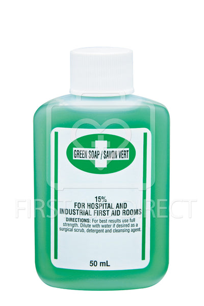 GREEN SOAP, ANTISEPTIC CLEANSER, 50 mL