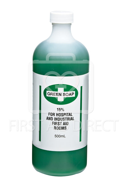 GREEN SOAP, ANTISEPTIC CLEANSER, 500 mL