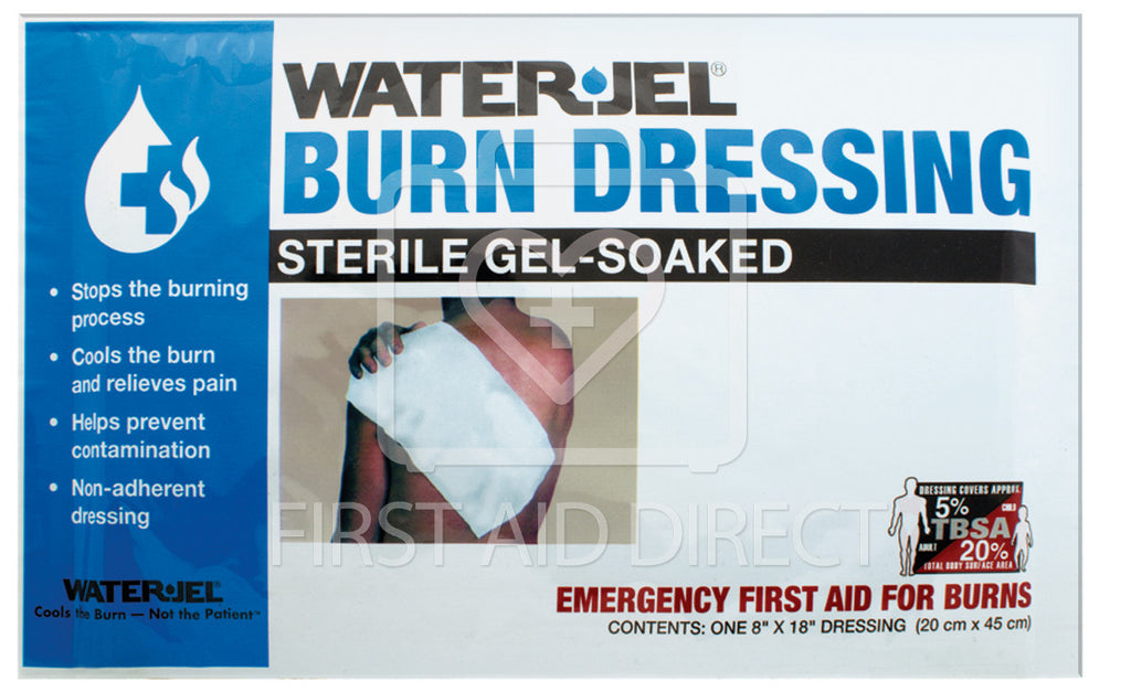 WATER-JEL, BURN DRESSING, 20.3 x 45.7 cm